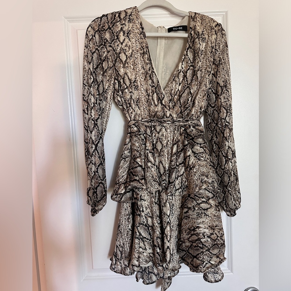 Boutique python Print sundress size M